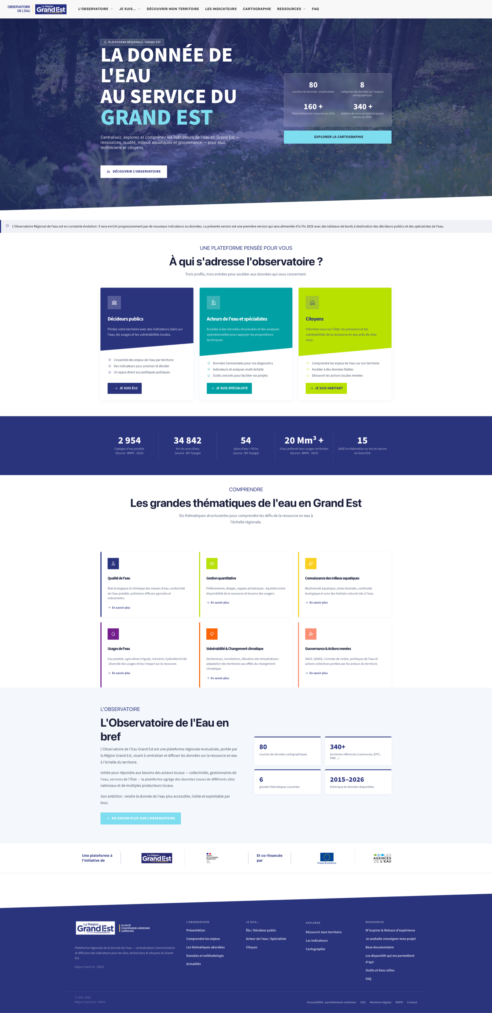 Business Case: Grand Est Region - The Grand Est Water Observatory Goes Live